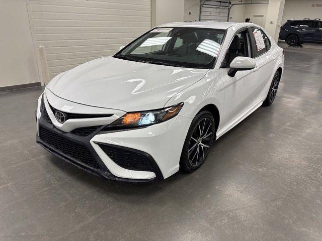 used 2021 Toyota Camry car, priced at $21,300