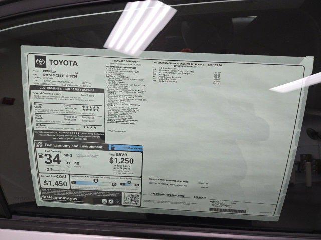 new 2026 Toyota Corolla car, priced at $27,098