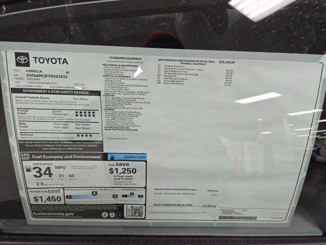 new 2026 Toyota Corolla car, priced at $27,237