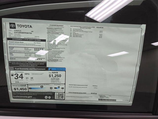 new 2026 Toyota Corolla car, priced at $31,705