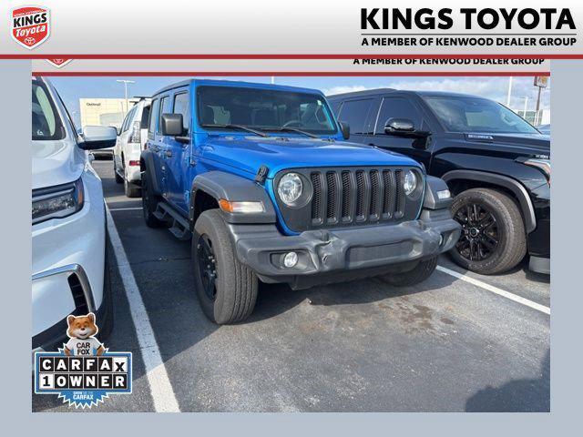 used 2022 Jeep Wrangler Unlimited car, priced at $24,900