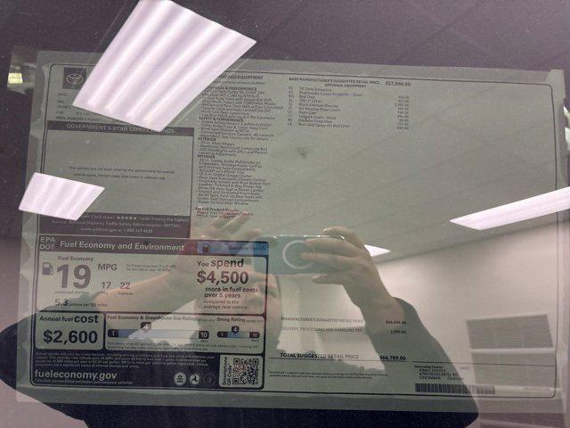 new 2026 Toyota Tundra car, priced at $63,019