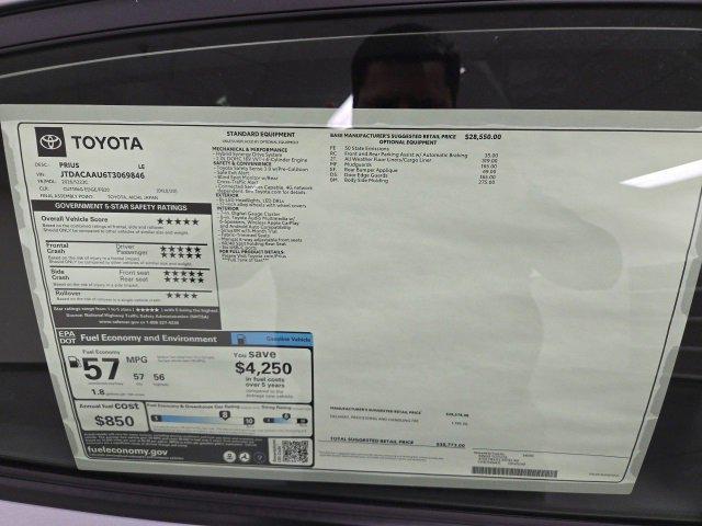 new 2026 Toyota Prius car, priced at $29,538