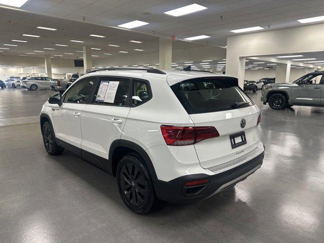 used 2023 Volkswagen Taos car, priced at $19,300