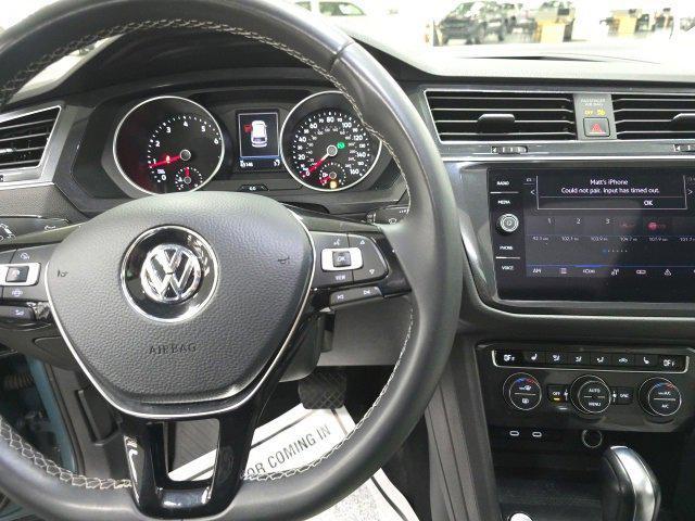 used 2021 Volkswagen Tiguan car, priced at $16,000