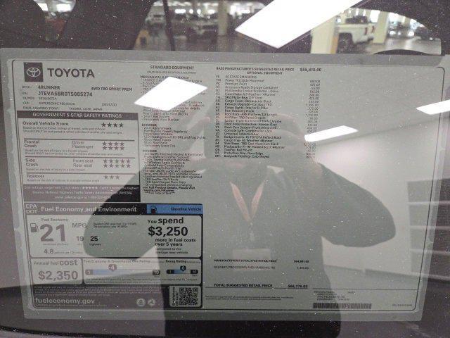 new 2026 Toyota 4Runner car, priced at $65,856