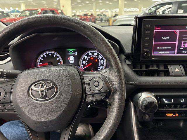 used 2021 Toyota RAV4 car, priced at $25,400