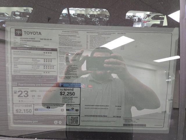 new 2026 Toyota 4Runner car, priced at $60,789