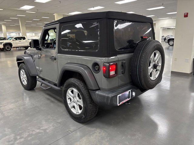 used 2021 Jeep Wrangler car, priced at $25,400