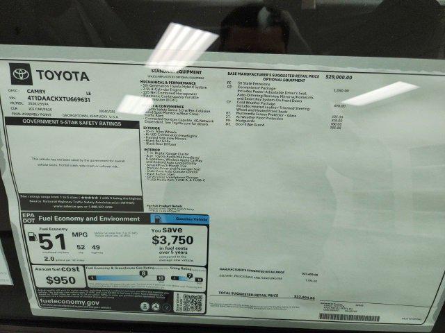 new 2026 Toyota Camry car, priced at $34,008
