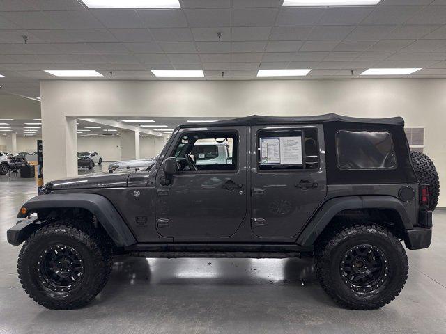 used 2016 Jeep Wrangler Unlimited car, priced at $20,200