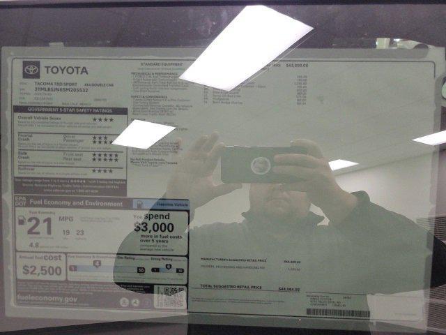 new 2025 Toyota Tacoma car, priced at $45,285