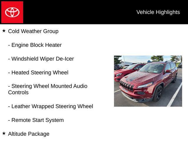 used 2018 Jeep Cherokee car, priced at $10,300