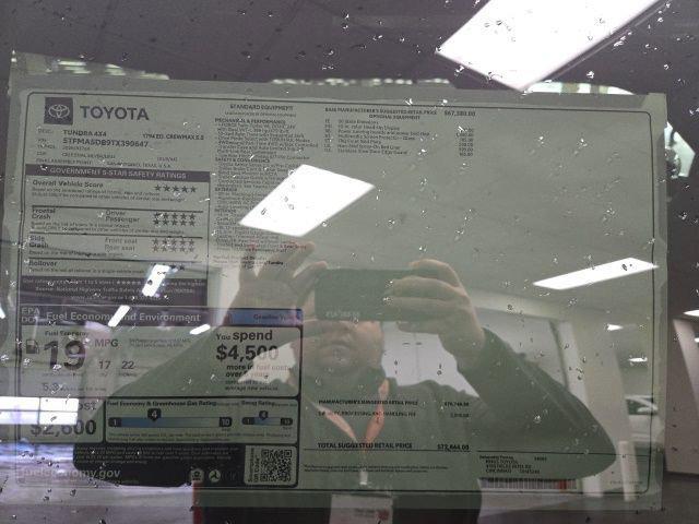 new 2026 Toyota Tundra car, priced at $69,170