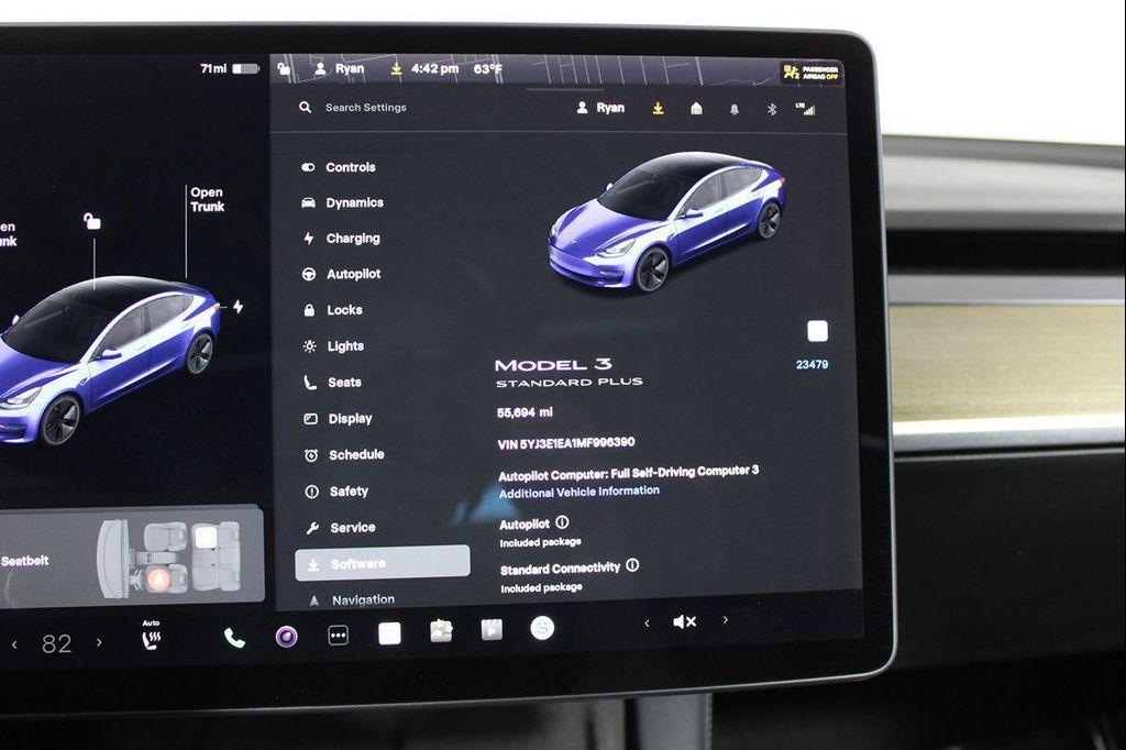 used 2021 Tesla Model 3 car, priced at $19,049