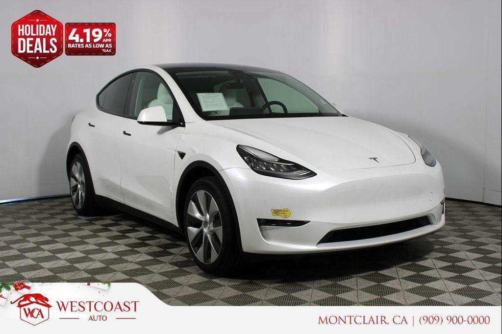 used 2021 Tesla Model Y car, priced at $24,664