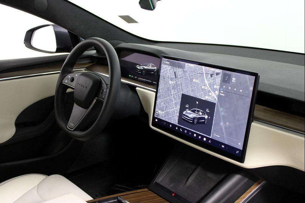 used 2021 Tesla Model S car, priced at $58,435