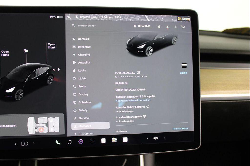 used 2019 Tesla Model 3 car, priced at $18,488