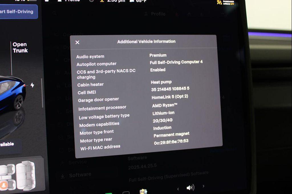 used 2025 Tesla Model 3 car, priced at $53,888