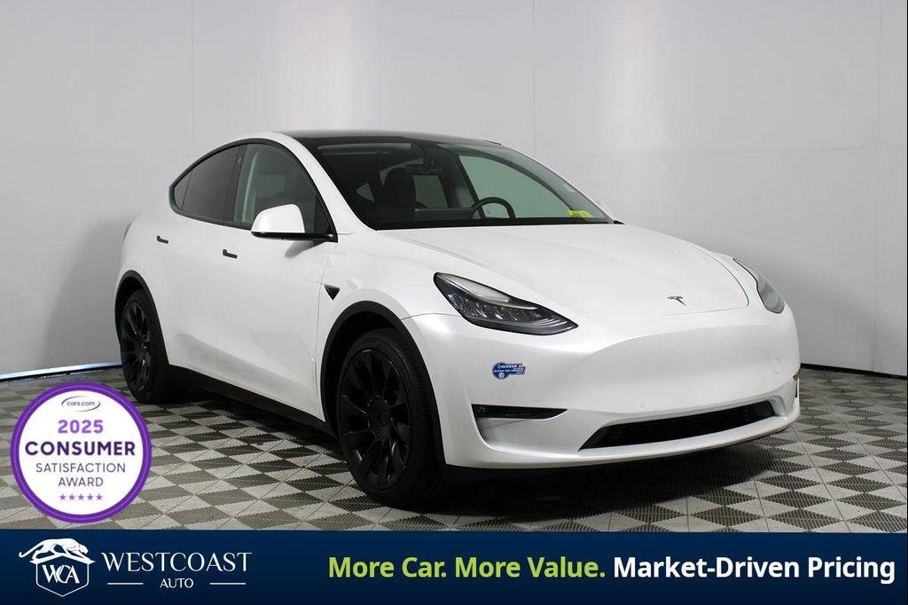 used 2021 Tesla Model Y car, priced at $28,222