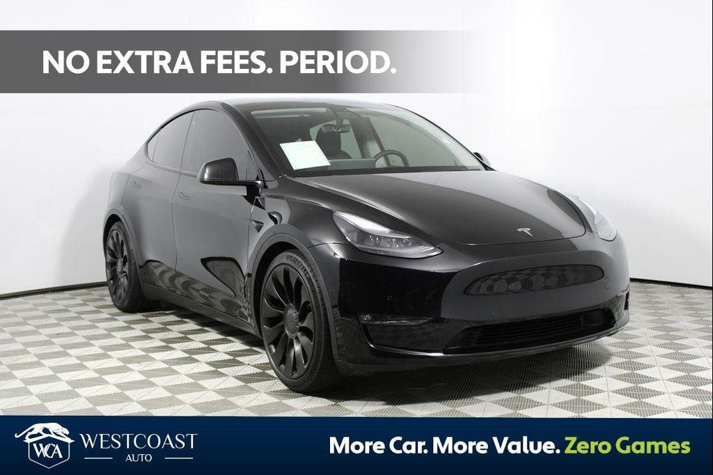 used 2021 Tesla Model Y car, priced at $27,476