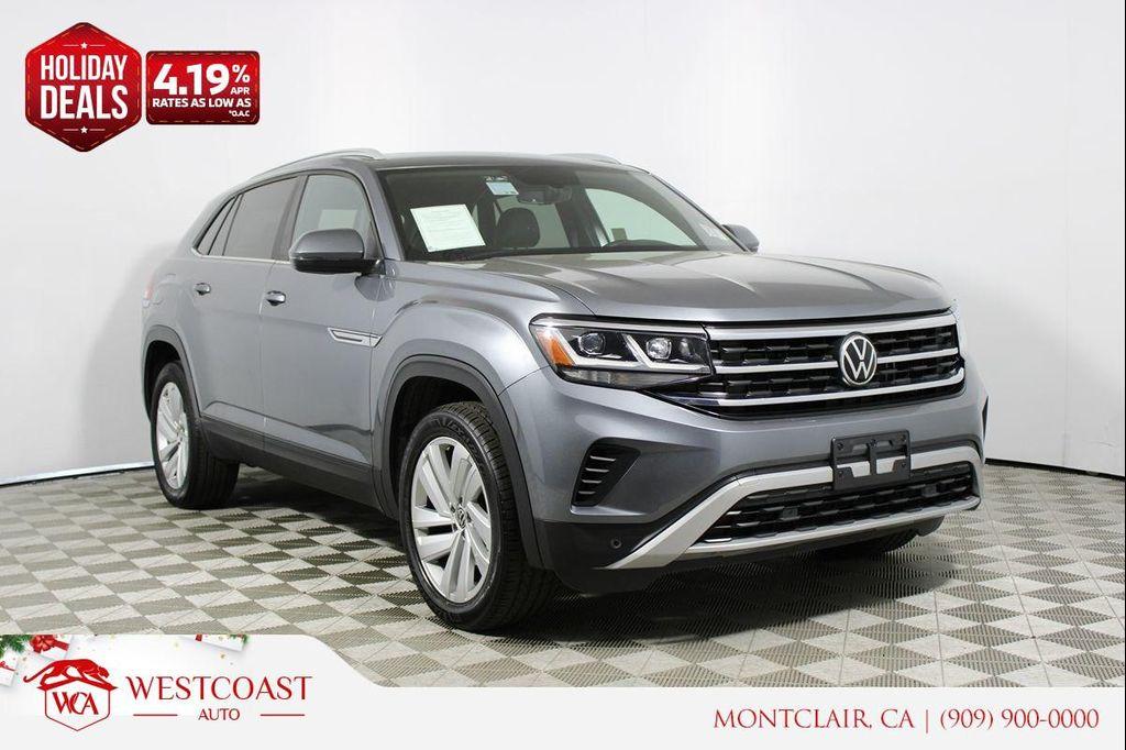used 2021 Volkswagen Atlas Cross Sport car, priced at $23,825