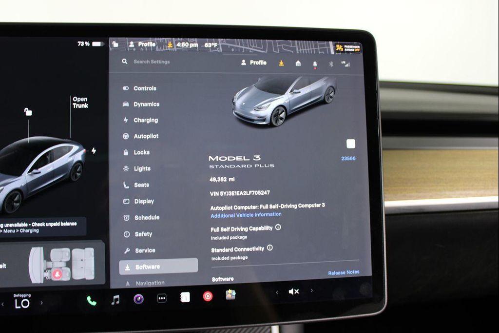 used 2020 Tesla Model 3 car, priced at $19,662