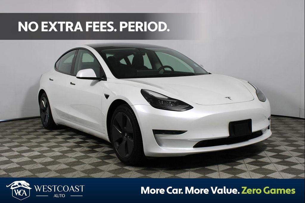 used 2021 Tesla Model 3 car, priced at $22,888