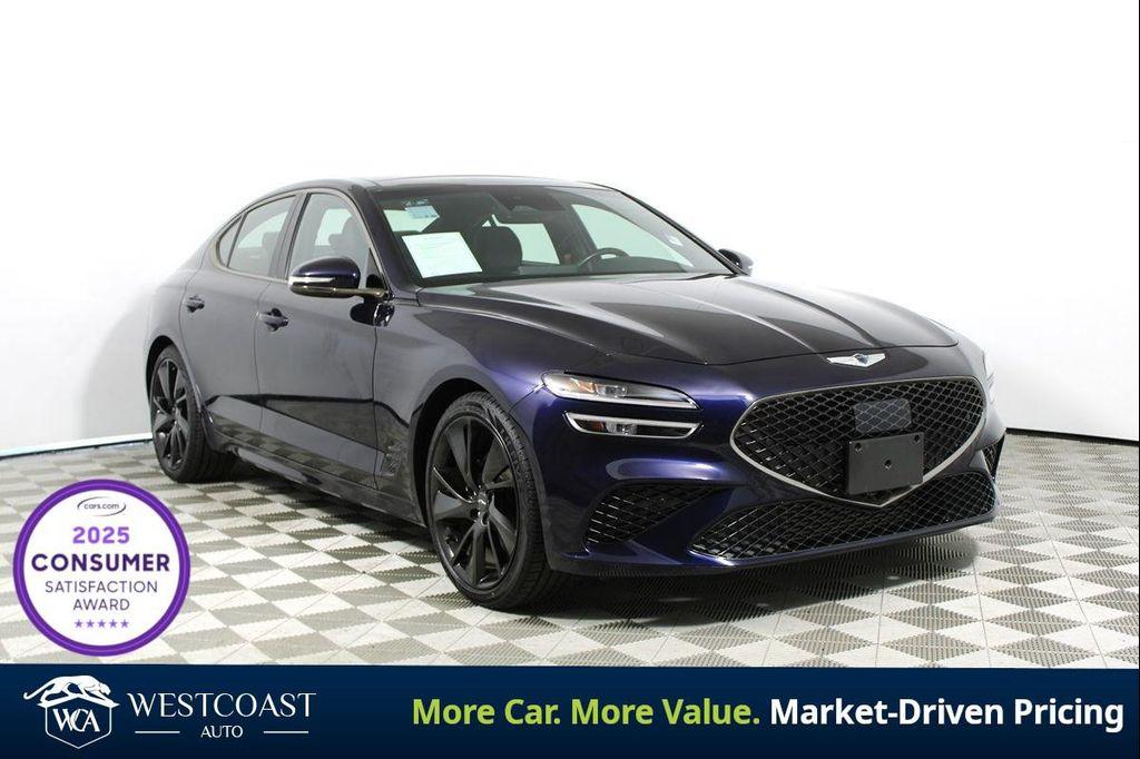 used 2023 Genesis G70 car, priced at $26,132