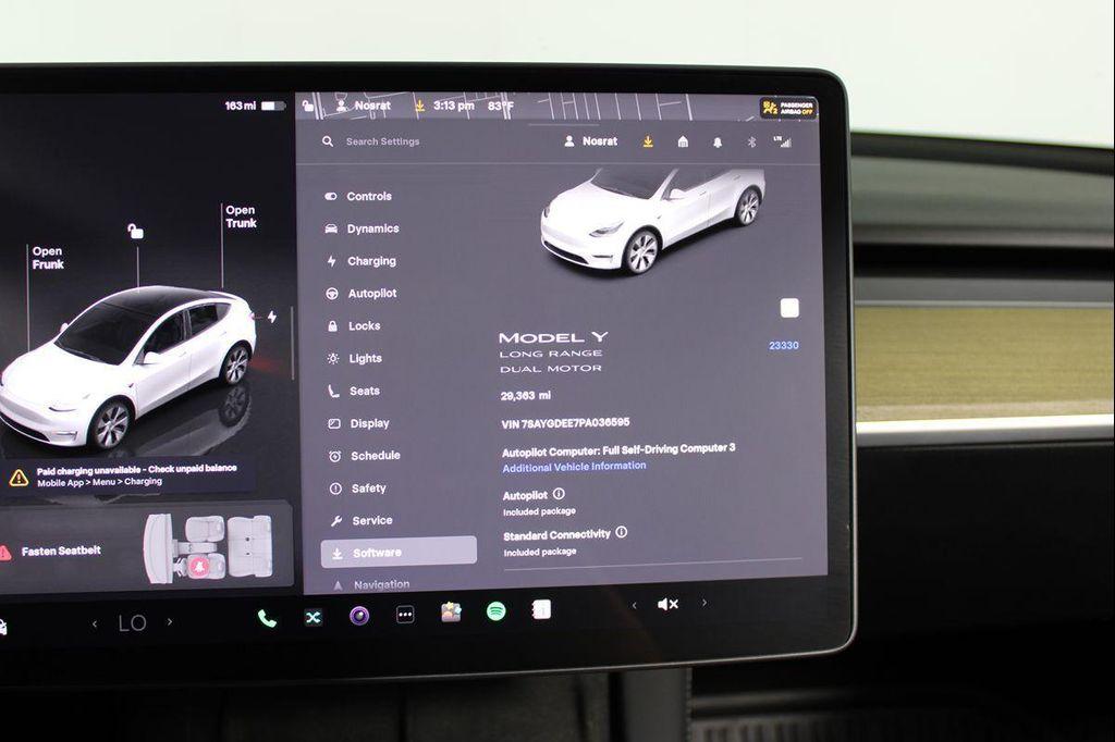 used 2023 Tesla Model Y car, priced at $30,200