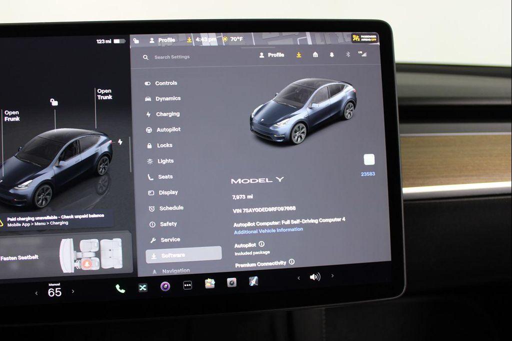 used 2024 Tesla Model Y car, priced at $33,379