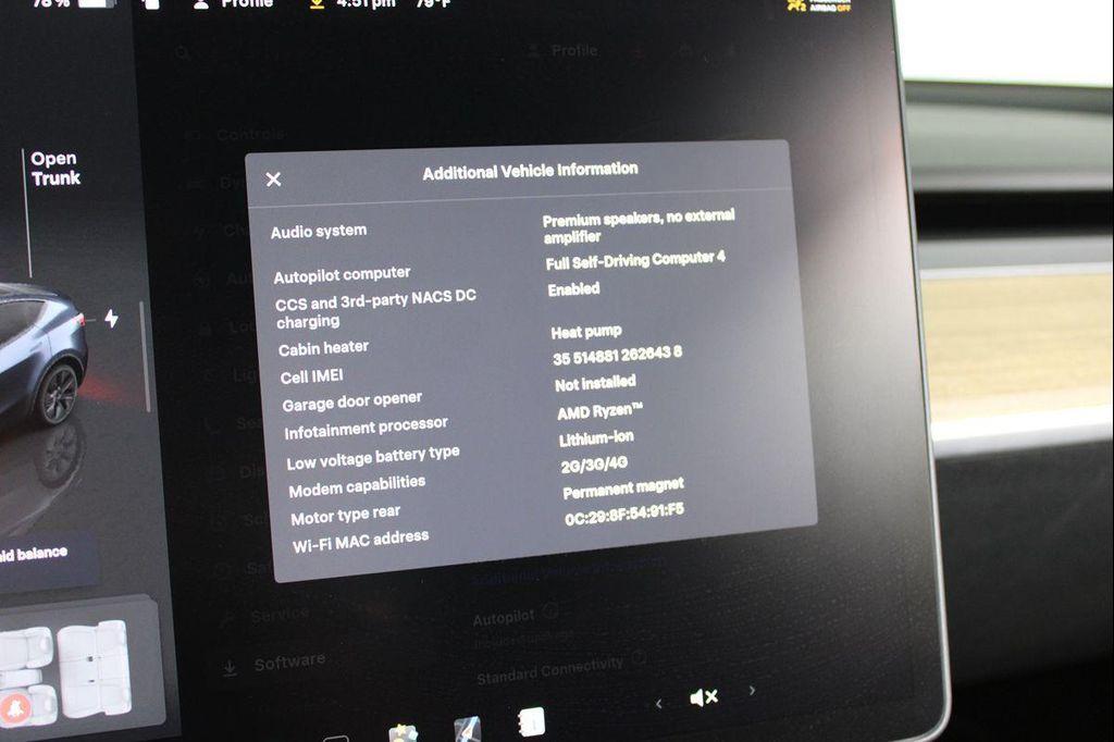 used 2025 Tesla Model Y car, priced at $38,957