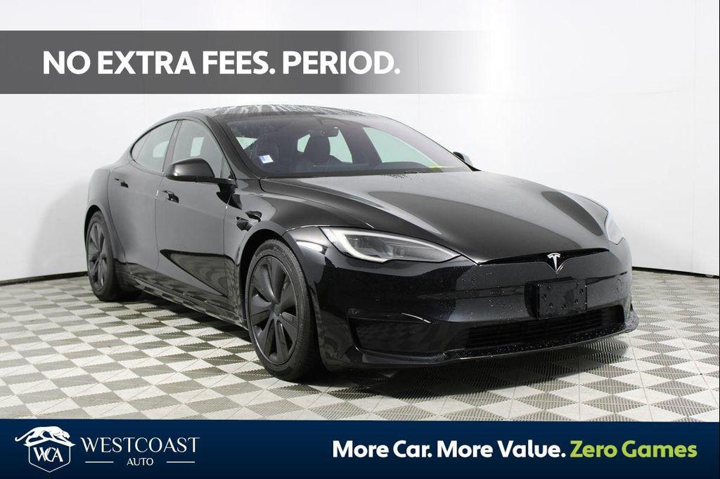 used 2022 Tesla Model S car, priced at $59,888