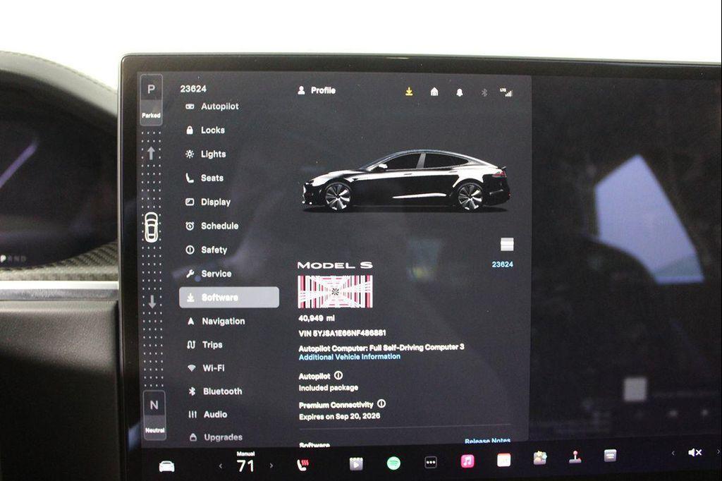 used 2022 Tesla Model S car, priced at $59,888