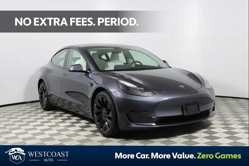 used 2023 Tesla Model 3 car, priced at $31,888