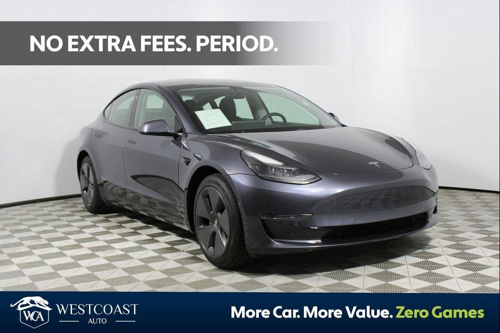 used 2021 Tesla Model 3 car, priced at $19,458