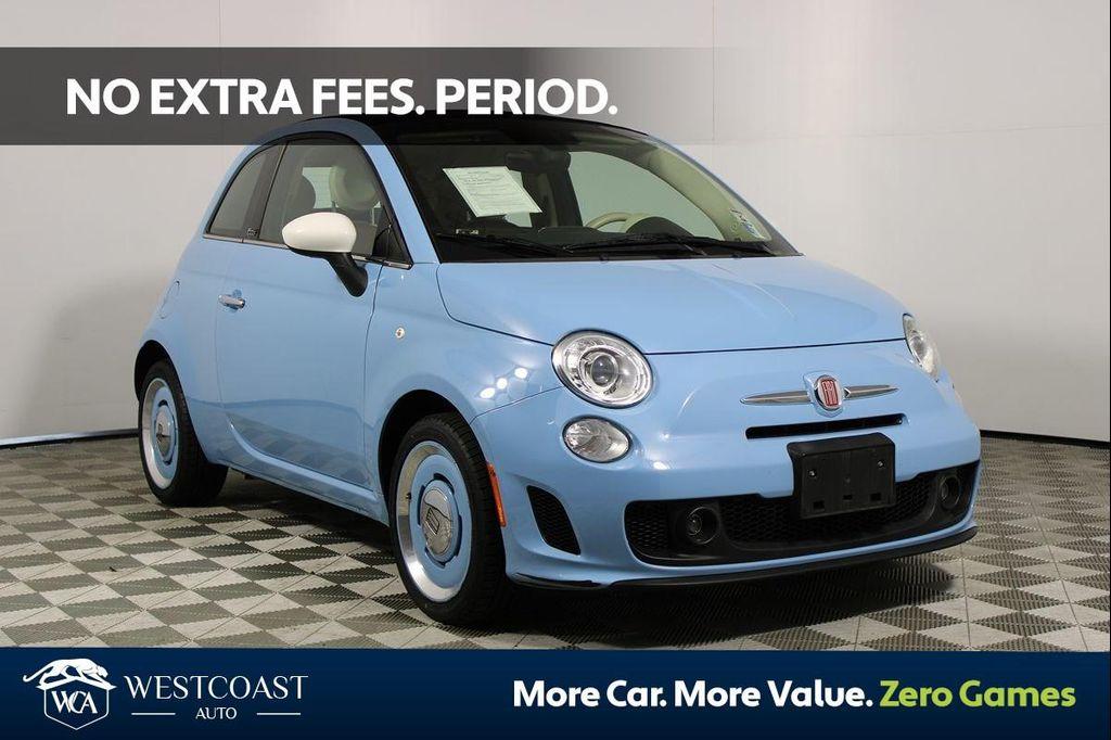 used 2019 FIAT 500C car, priced at $13,888