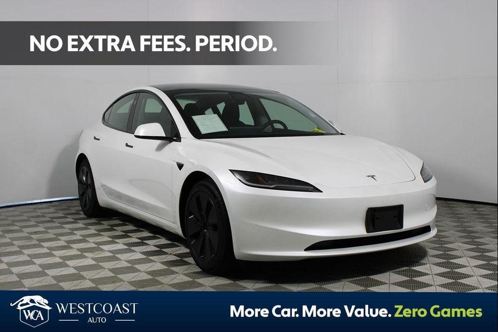 used 2024 Tesla Model 3 car, priced at $39,888
