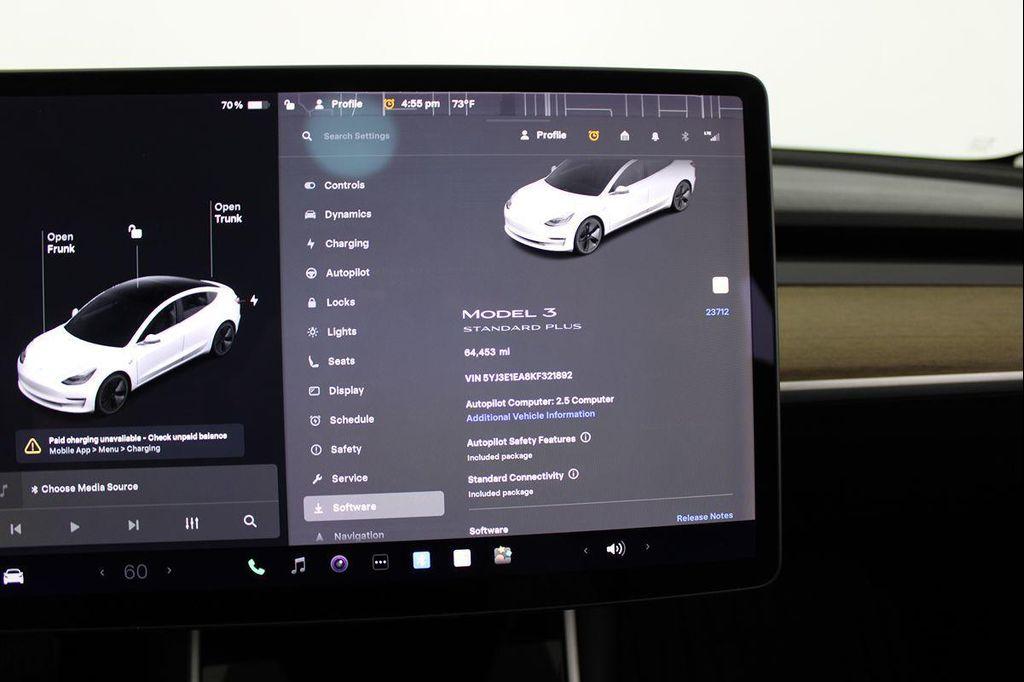 used 2019 Tesla Model 3 car, priced at $17,888