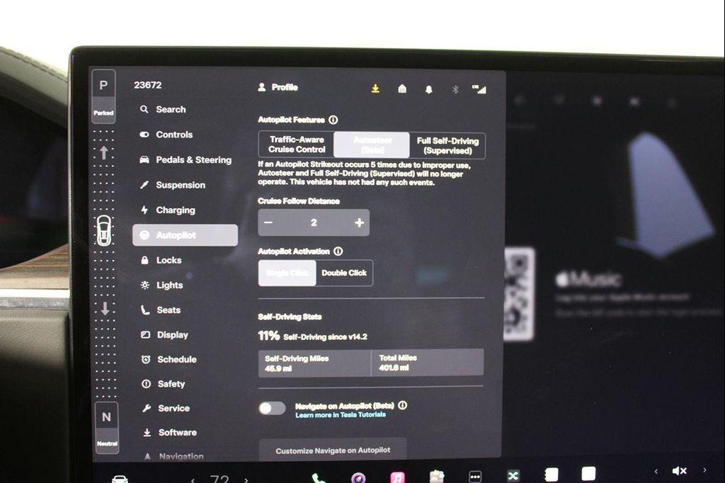 used 2024 Tesla Model X car, priced at $72,888