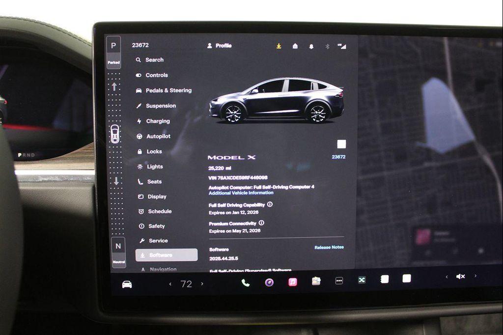 used 2024 Tesla Model X car, priced at $72,888