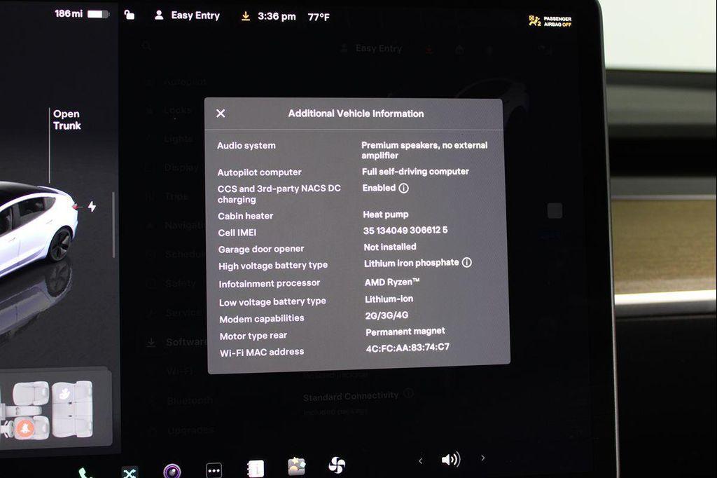 used 2023 Tesla Model 3 car, priced at $19,709