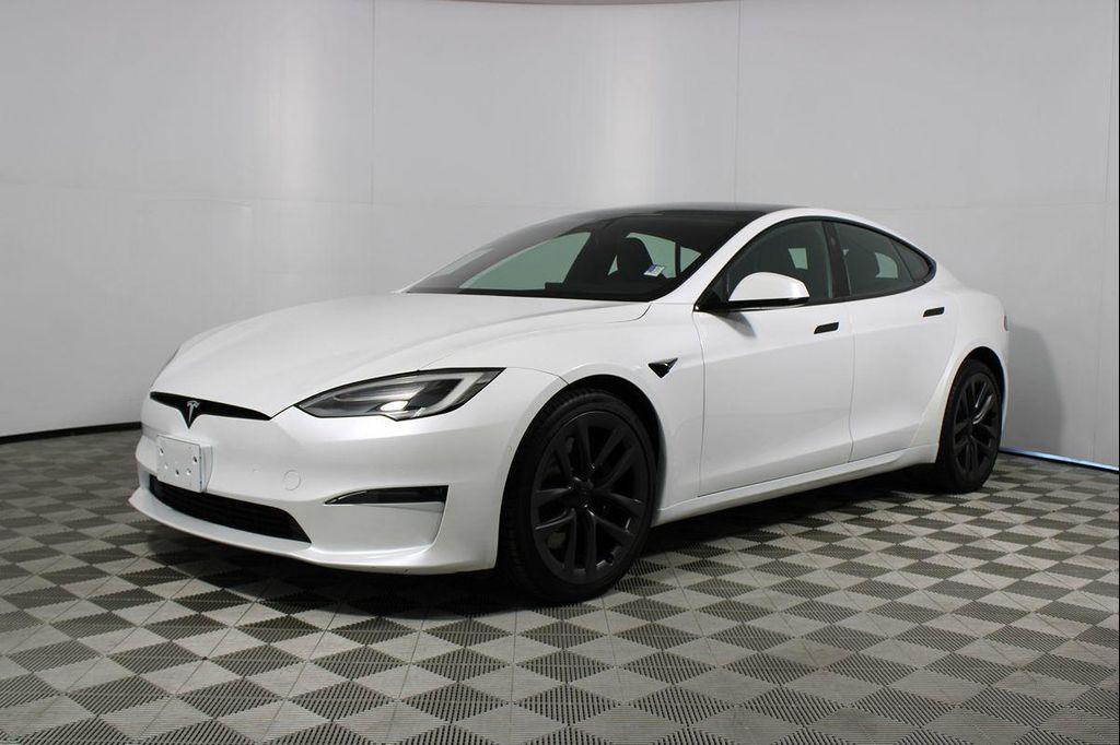 used 2021 Tesla Model S car, priced at $45,888
