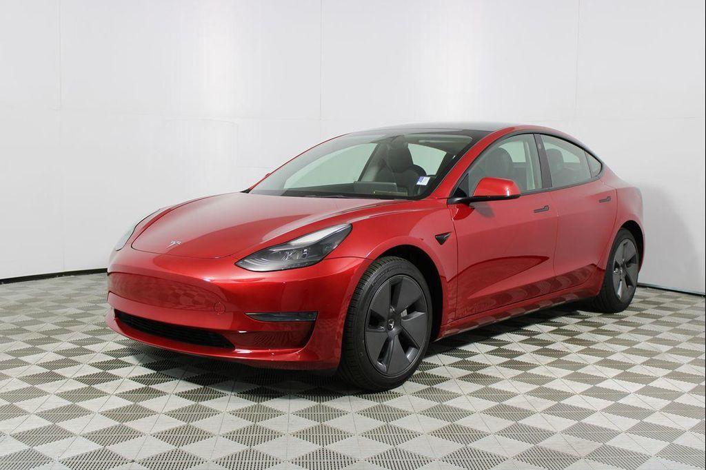 used 2023 Tesla Model 3 car, priced at $21,491