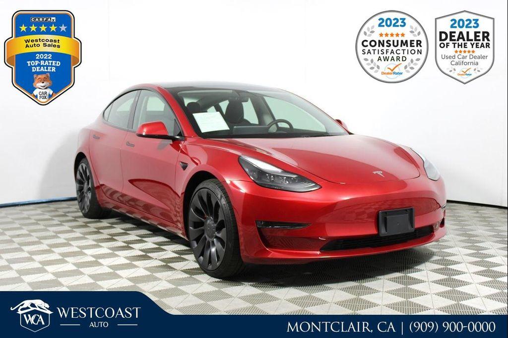 used 2023 Tesla Model 3 car, priced at $31,888
