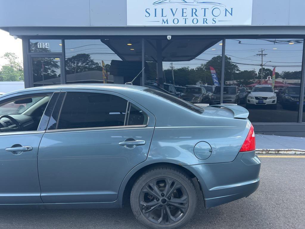 2012 Steel Blue Metallic Ford Fusion