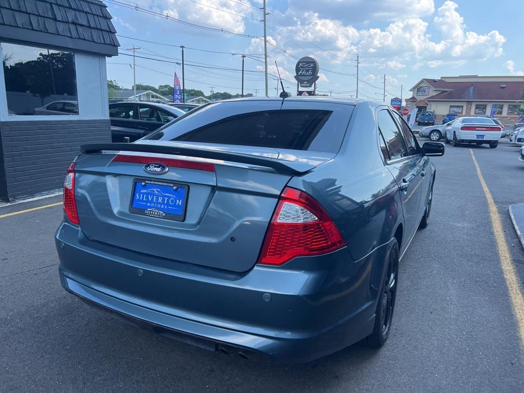 2012 Steel Blue Metallic Ford Fusion