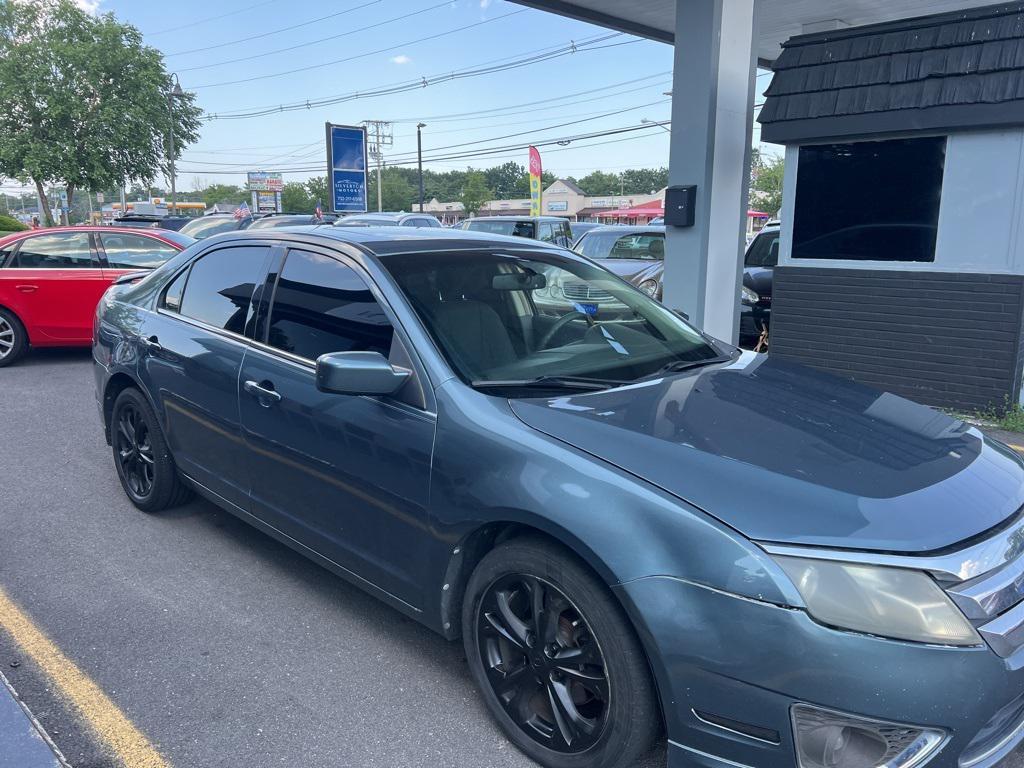 2012 Steel Blue Metallic Ford Fusion