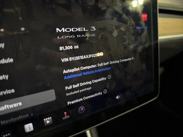 used 2018 Tesla Model 3 car, priced at $18,391
