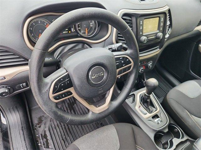 used 2018 Jeep Cherokee car, priced at $14,493